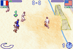 Pro Beach Soccer screenshot 3 for GameBoy Advance